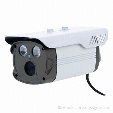 Weather-proof IR Camera with 1/3-inch Sony CCD Sensor, 2 Pieces of IR LEDs, 1,200TVL Resolution